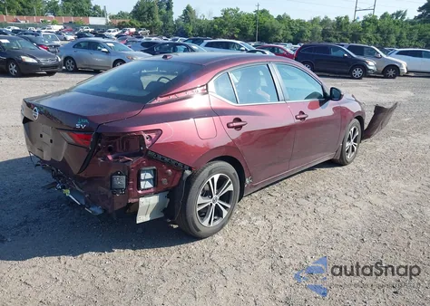 2023 Nissan Sentra Sv Xtronic Cvt from USA, damaged, VIN 3N1AB8CV5PY264144